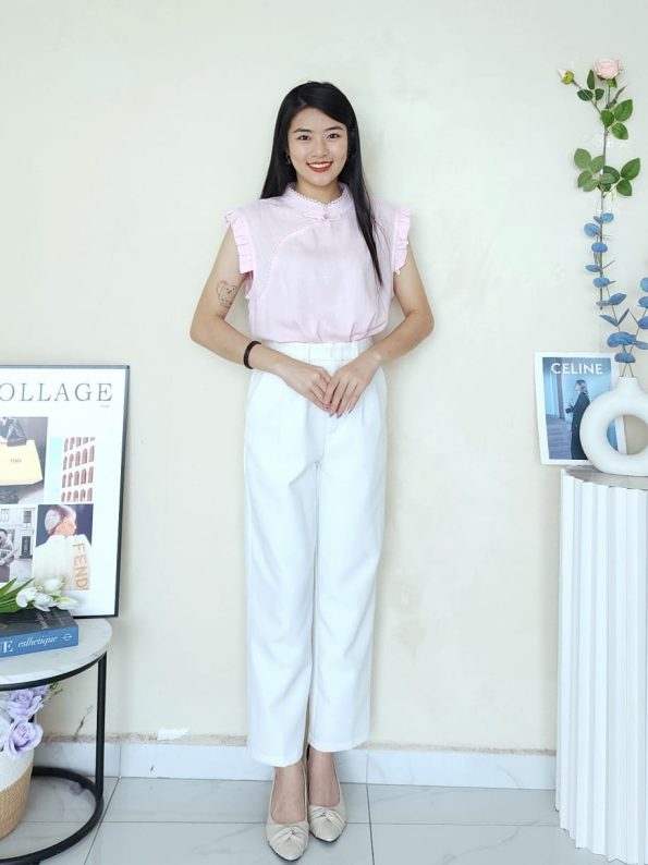 Premium Oriental Linen Top (824)