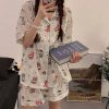 云朵面三件套居家服 (睡衣，长裤，短裤) (285)