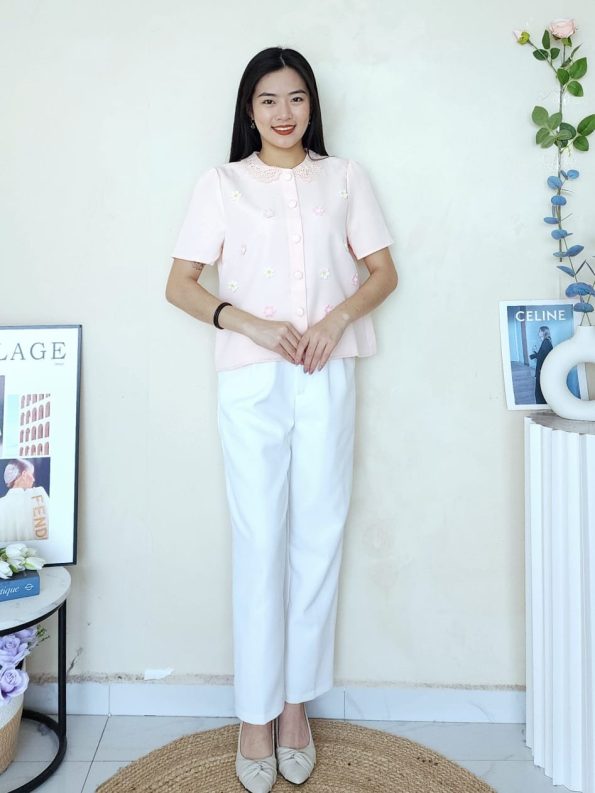 Korean Embroidery 刺绣花上衣 (9034)