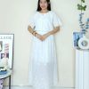 高品桐花套装 (上衣+半裙) (2390)