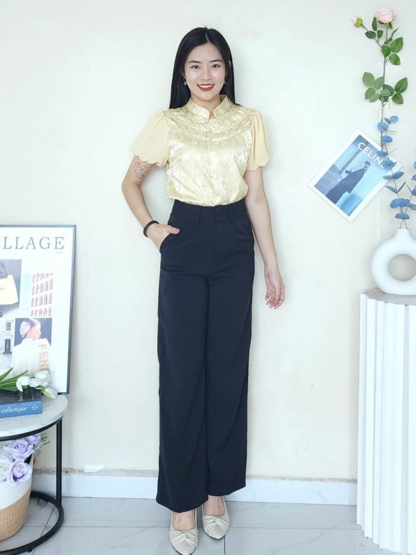 新中式提花时装上衣 (1402)