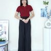自家编制款棉针织上衣 (3373)