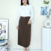 Premium Velvet Pencil Skirt (9022)B28