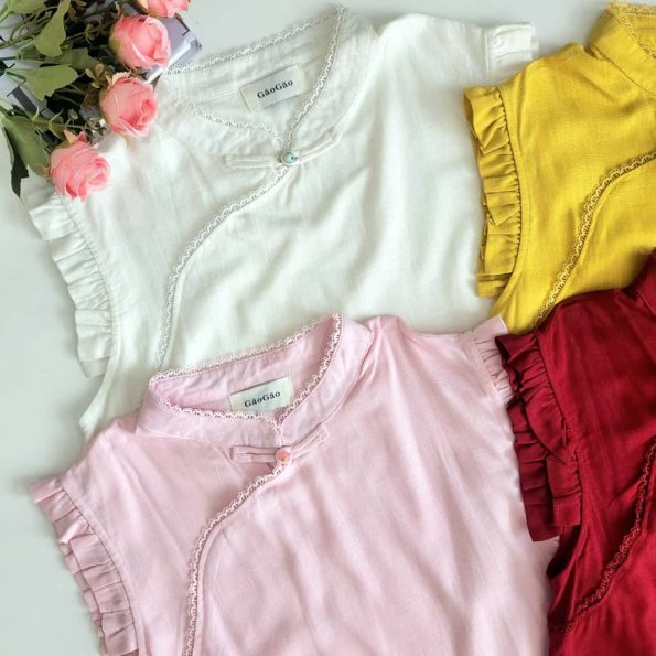 Premium Oriental Linen Top (824)
